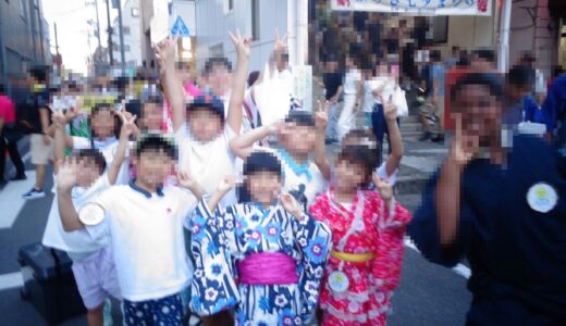 【田】福生七夕まつり、民踊パレードに参加しました！